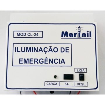 Central de Iluminação de Emergência modelo CL-24 (24V)