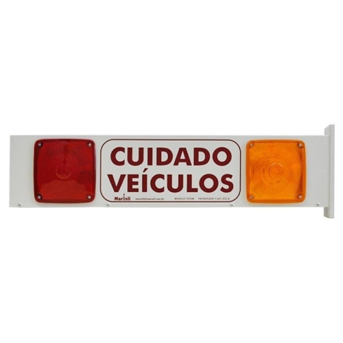 Sinaleiro Bivolt para Saída de Veículos Sonoro – Modelo Totem Equipado com Lâmpadas LED 6W Sinaleiro Bivolt para Saída de Veículos Sonoro – Modelo Totem Equipado com Lâmpadas LED 6W
