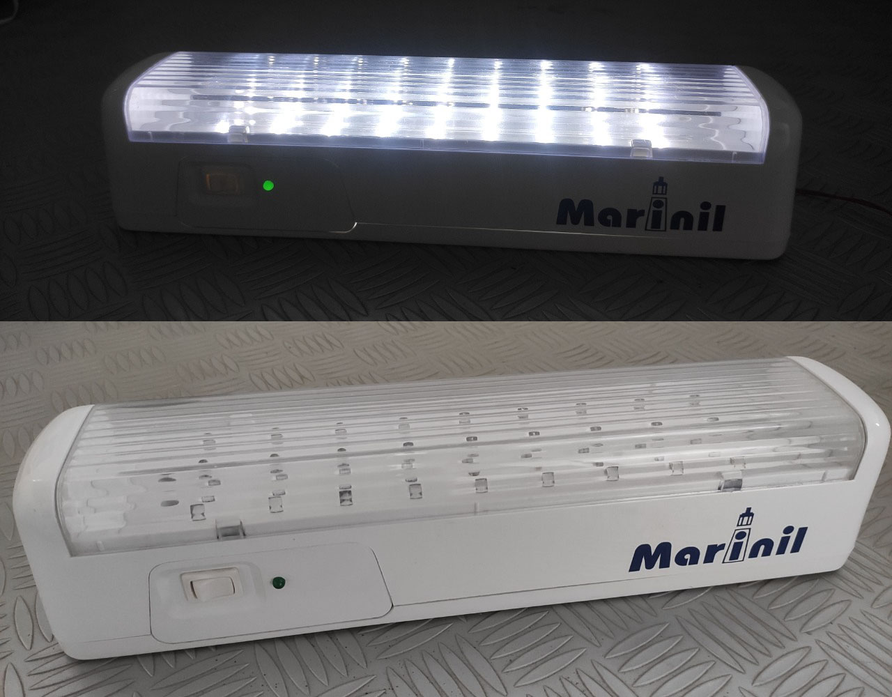 Bloco autônomo para Iluminação de Emergência LED modelo BL5 Marinil®